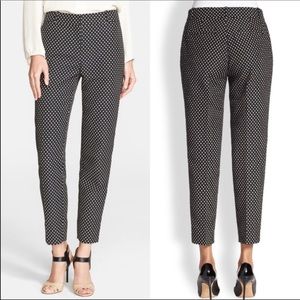 KATE SPADE Polka Dot Margaux Slim Trouser Pants 2